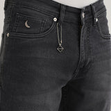 Black Ankle Fit Jeans