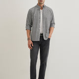 Black Ankle Fit Jeans
