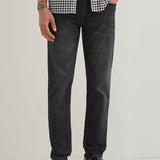 Black Ankle Fit Jeans