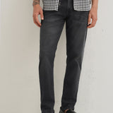 Black Ankle Fit Jeans