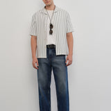 Jeans Baggy Azul Desgastado
