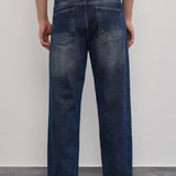 Jeans Baggy Azul Desgastado