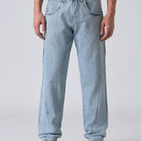 Drepti Breeze Jeans en Denim Azul