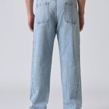 Drepti Breeze Jeans en Denim Azul