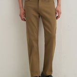 Classic Fit Brown Jeans