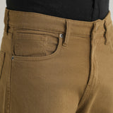Classic Fit Brown Jeans