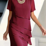 Lívia - Vestido de Elegância Natural
