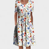 Marta - Vestido Midi con Capas