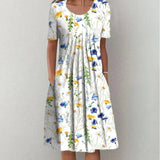 Marta - Vestido Midi con Capas