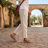 Espadrilhas Stanwick em Couro Camurça