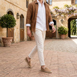 Espadrilhas Stanwick em Couro Camurça
