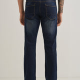 Jeans Indigo Clássicos de Corte Reto