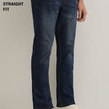 Jeans Indigo Clássicos de Corte Reto