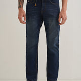 Jeans Indigo Clássicos de Corte Reto