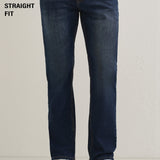 Jeans Indigo Clássicos de Corte Reto