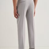 Gri Rece Plisados Gurkha Pants