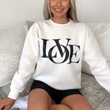 CREMĂ LOVE Sweatshirt