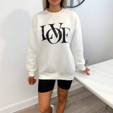 CREMĂ LOVE Sweatshirt
