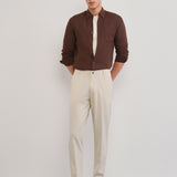 Calças Slim Fit com Elasticidade Moderada