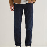 Dark Blue Slim Fit Ankle Jeans