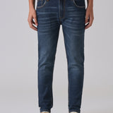 Jeans Slim Fit de Culoare Albastru Închis