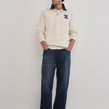 Jogger Jeans Elástico, Corte Confortável, Azul Marinho