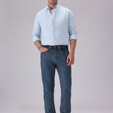 Carrot Fit Jeans in Dark Wash