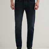 Jeans Slim Fit Azul Oscuro