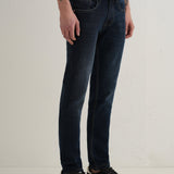 Jeans Slim Fit Azul Oscuro