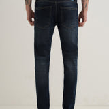 Jeans Slim Fit Azul Oscuro
