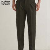 Gurkha Verde Murdar - Pantalones Plisados