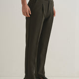 Gurkha Verde Murdar - Pantalones Plisados