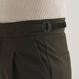 Gurkha Verde Murdar - Pantalones Plisados