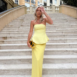 Eliana - Elegante Vestido Maxi