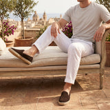 Espadrilhas Stanwick em Couro Camurça