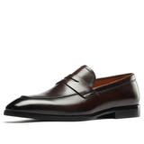 Couro Envelhecido Mocassins