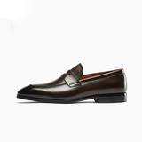Couro Envelhecido Mocassins