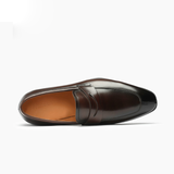 Couro Envelhecido Mocassins