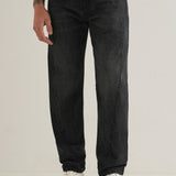 Calças Jeans Pretas em Denim