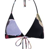 Bikini Triângulo Brianna - Estampa Multi-Impressão Fluid Reverie