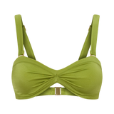 Biquíni Verde Briar Sem Alças