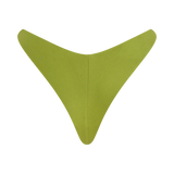Parte Inferior de Biquíni Brasileiro Clover Verde