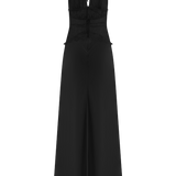 Robe Velina de Renda e Cetim Elegante