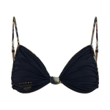 Bikini Rosmunda com Faldões - Estampa Verde Fluid Reverie