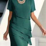 Lívia - Vestido de Elegância Natural
