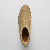 "Botim Aldbury em Couro Suede" can be rewritten as "Botim Aldbury em Suede de Couro".