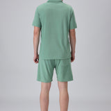 Conjunto de Tricô Verde