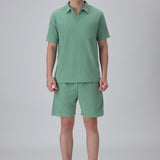 Conjunto de Tricô Verde