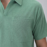 Conjunto de Tricô Verde
