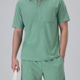 Conjunto de Tricô Verde